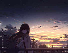 我们明天还会见面吗_绘画作品