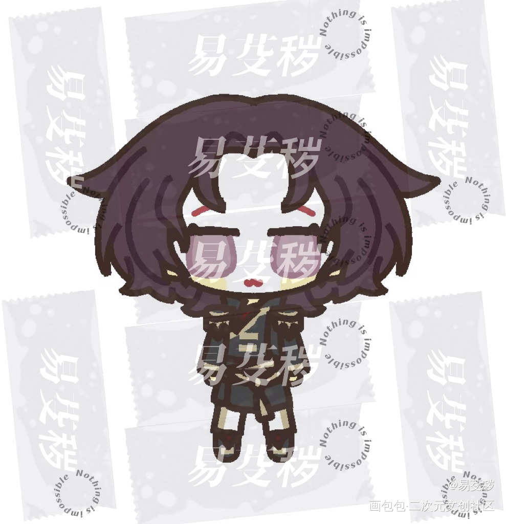 今天是温柔的淼淼💕_营业悖论江淼稚楚绘画作品