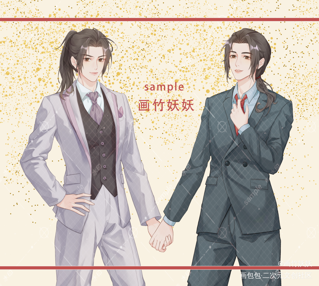 两只王耀_黑塔利亚王耀绘画绘画作品