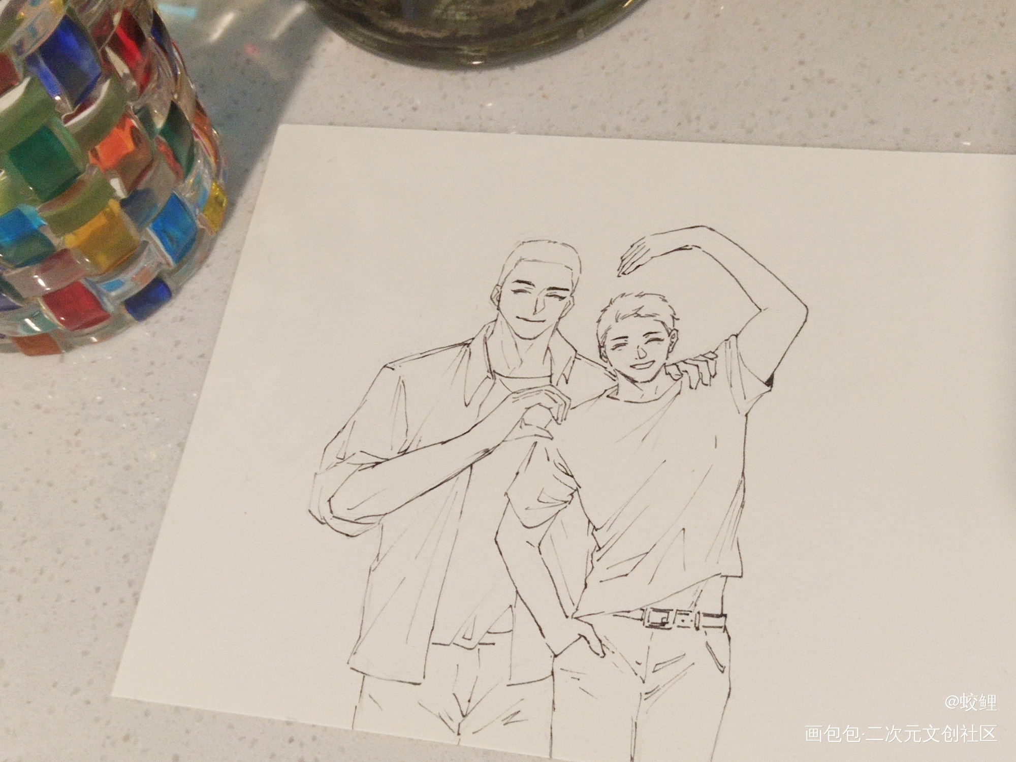 ❤ (ɔˆз(ˆ⌣ˆc)_188男团群秀寒故李简俞白绘画作品