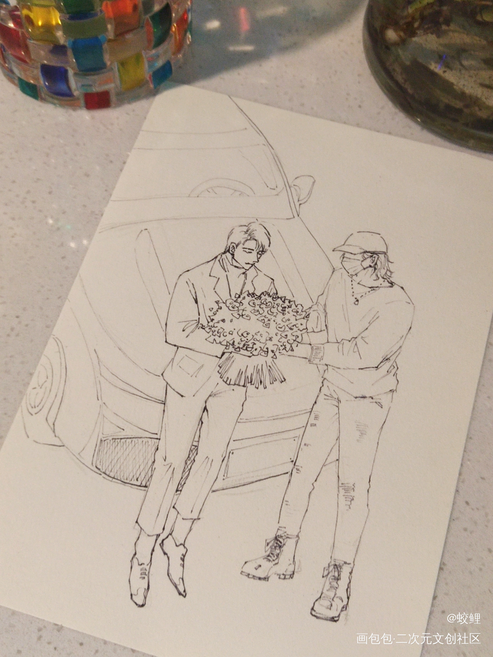 ❤ (ɔˆз(ˆ⌣ˆc)_188男团群秀寒故李简俞白绘画作品