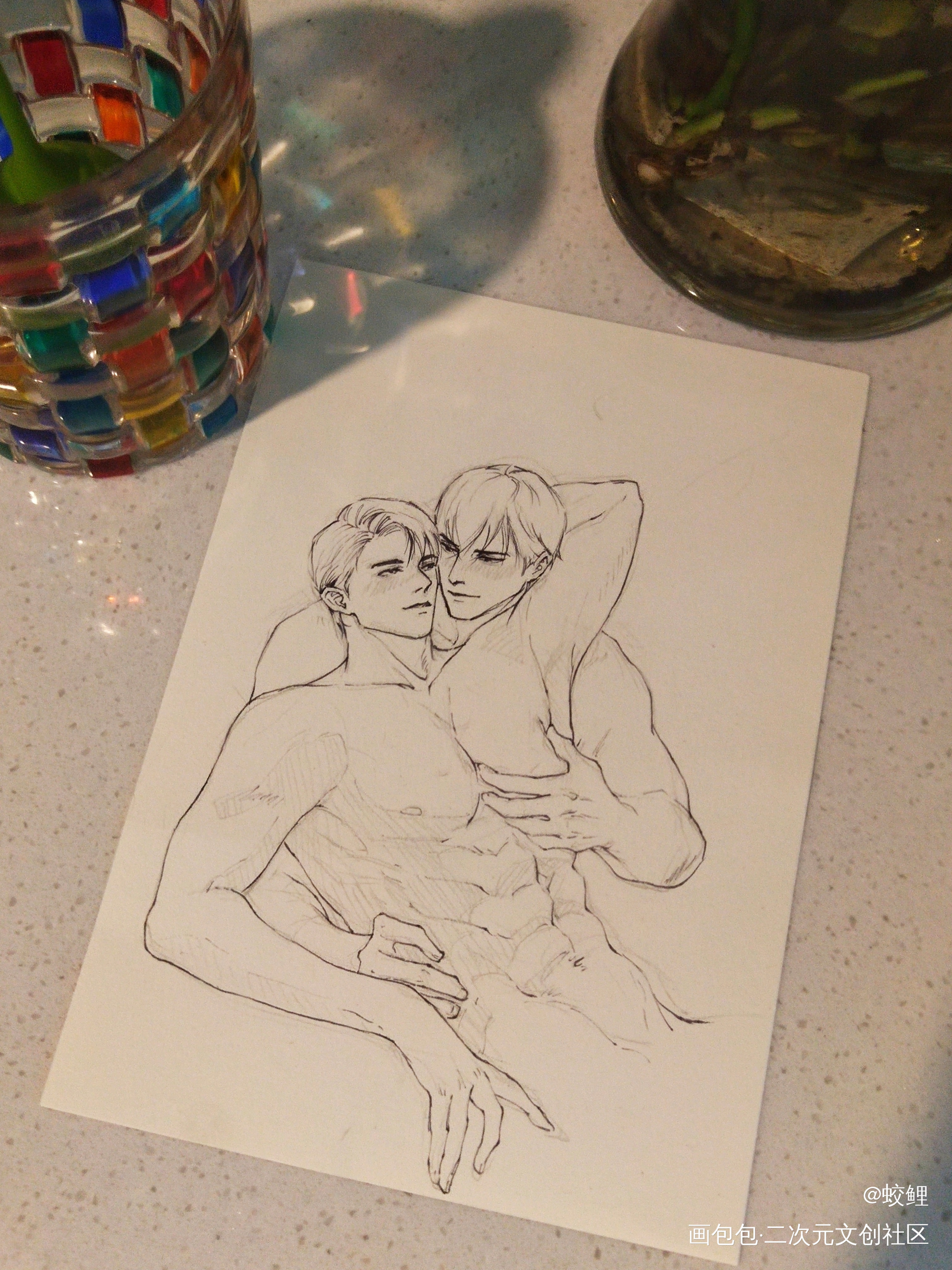 ❤ (ɔˆз(ˆ⌣ˆc)_188男团群秀寒故李简俞白绘画作品