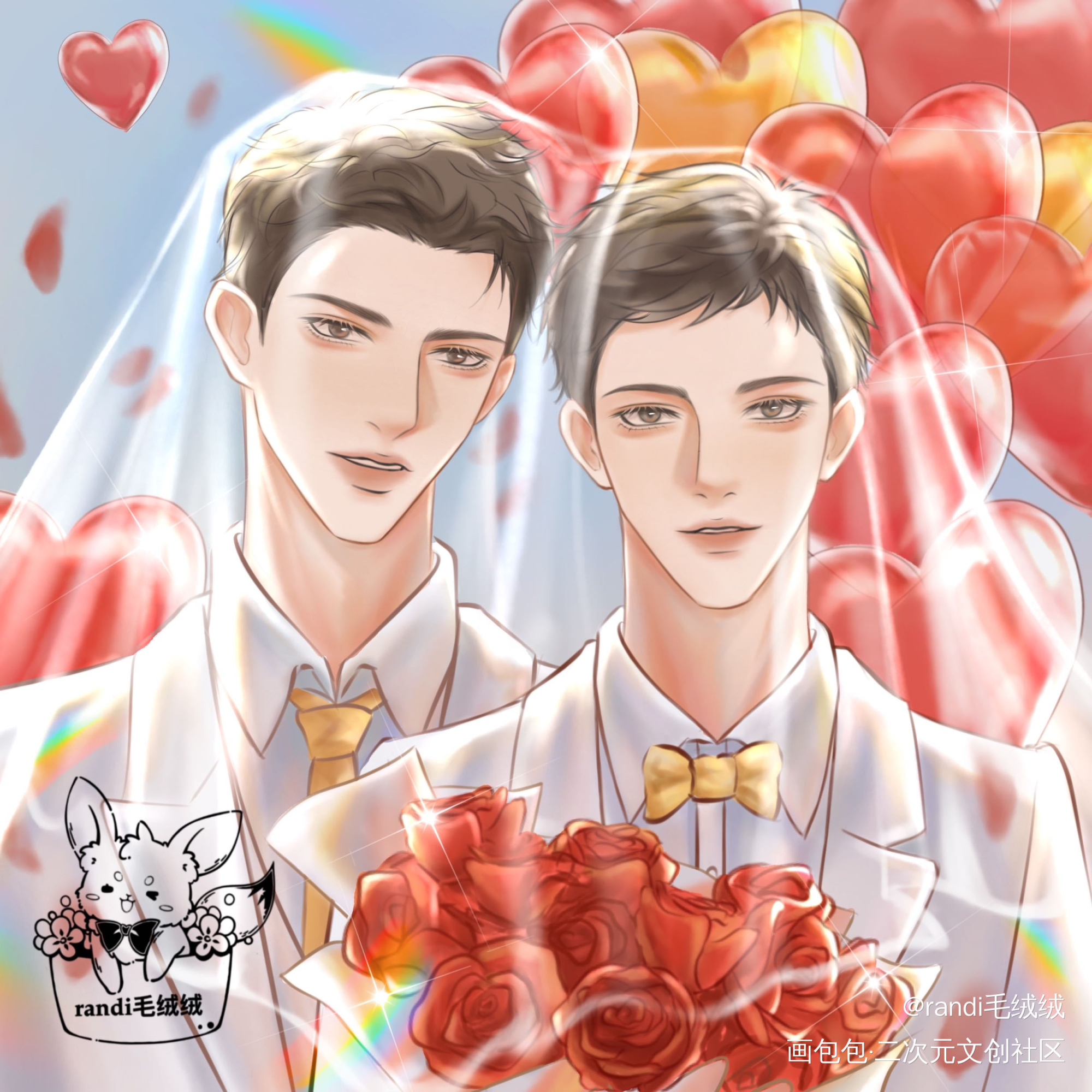 小白生日快乐_小白杨188男团2023白新羽生日快乐俞白板绘涂绘画作品