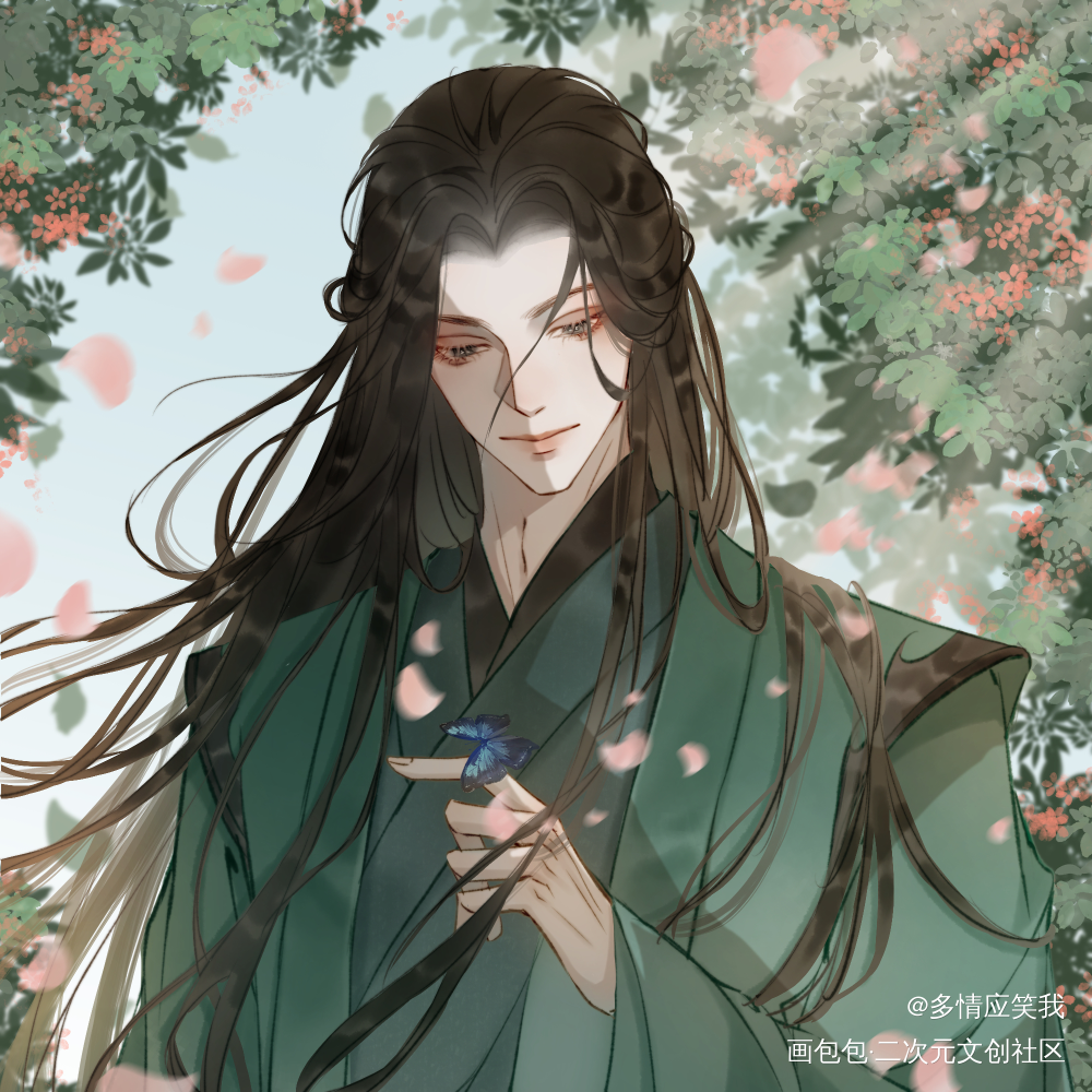 春日游_谁把谁当真188男团黎朔绘画作品