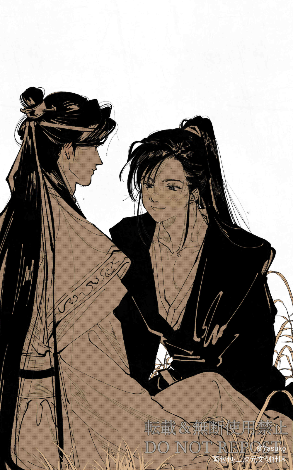 忘羡_魔道祖师绘画作品