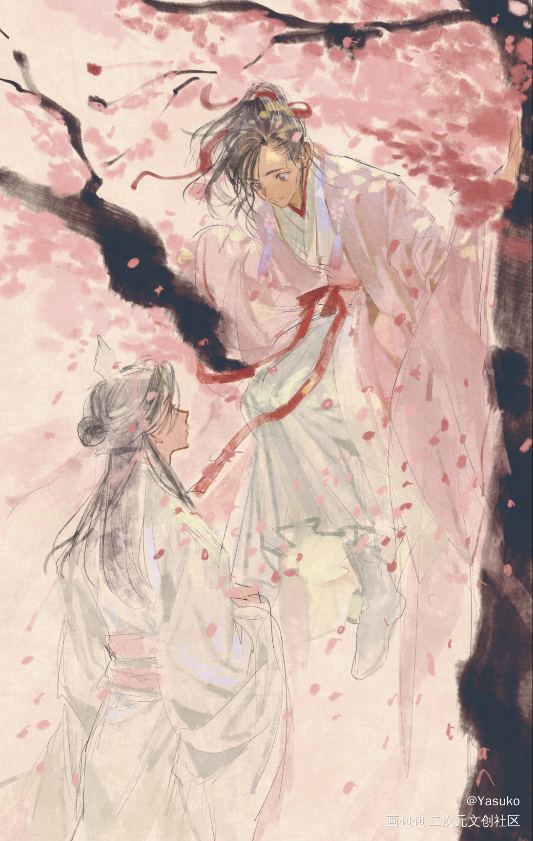 忘羡_魔道祖师绘画作品