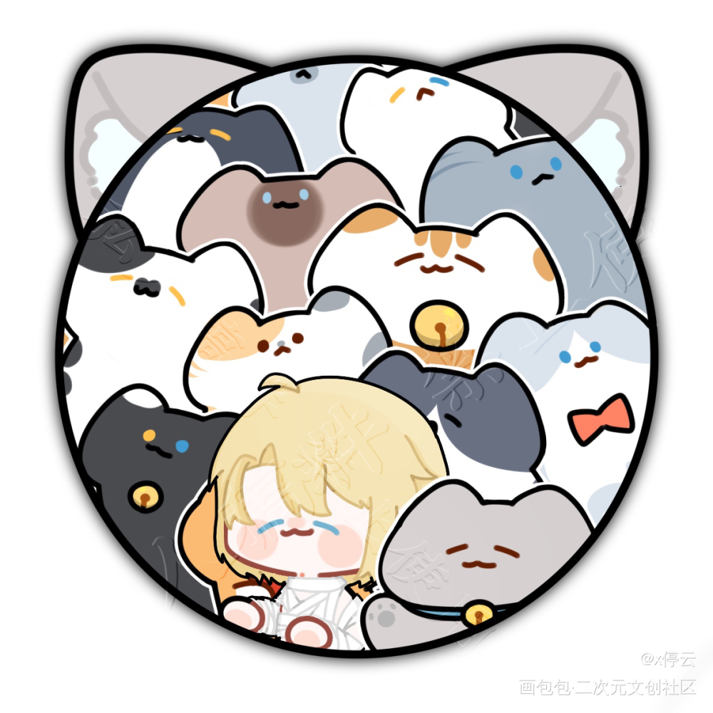 _人鱼陷落白楚年兰波绘画作品