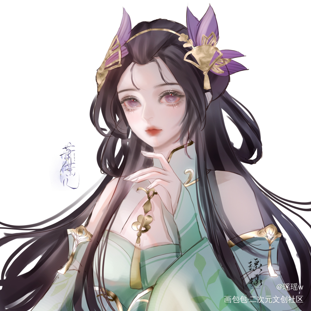 手游薰儿稿子呀_斗破苍穹萧薰儿约稿绘画作品