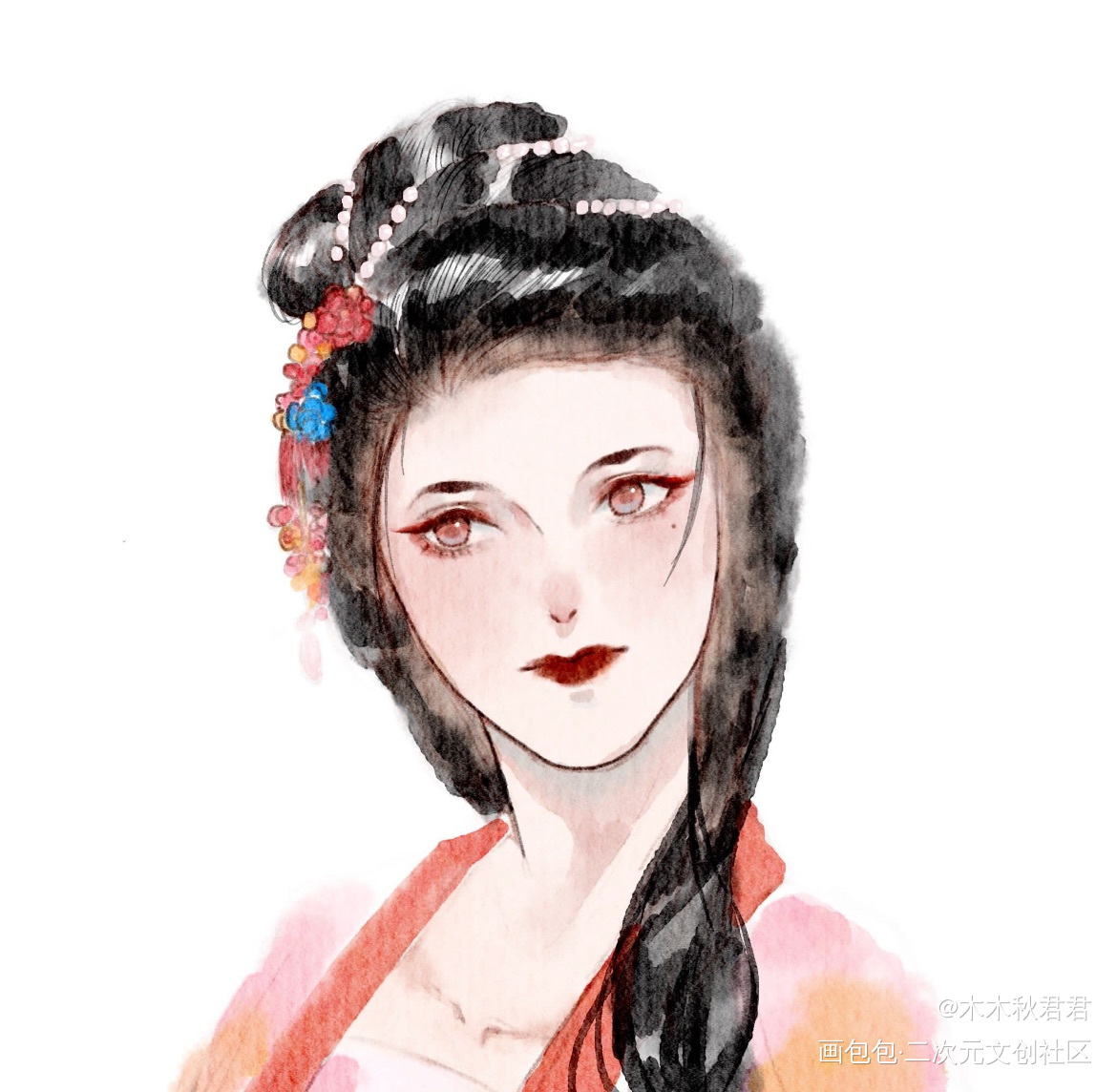 水彩风格练习_绘画绘画作品