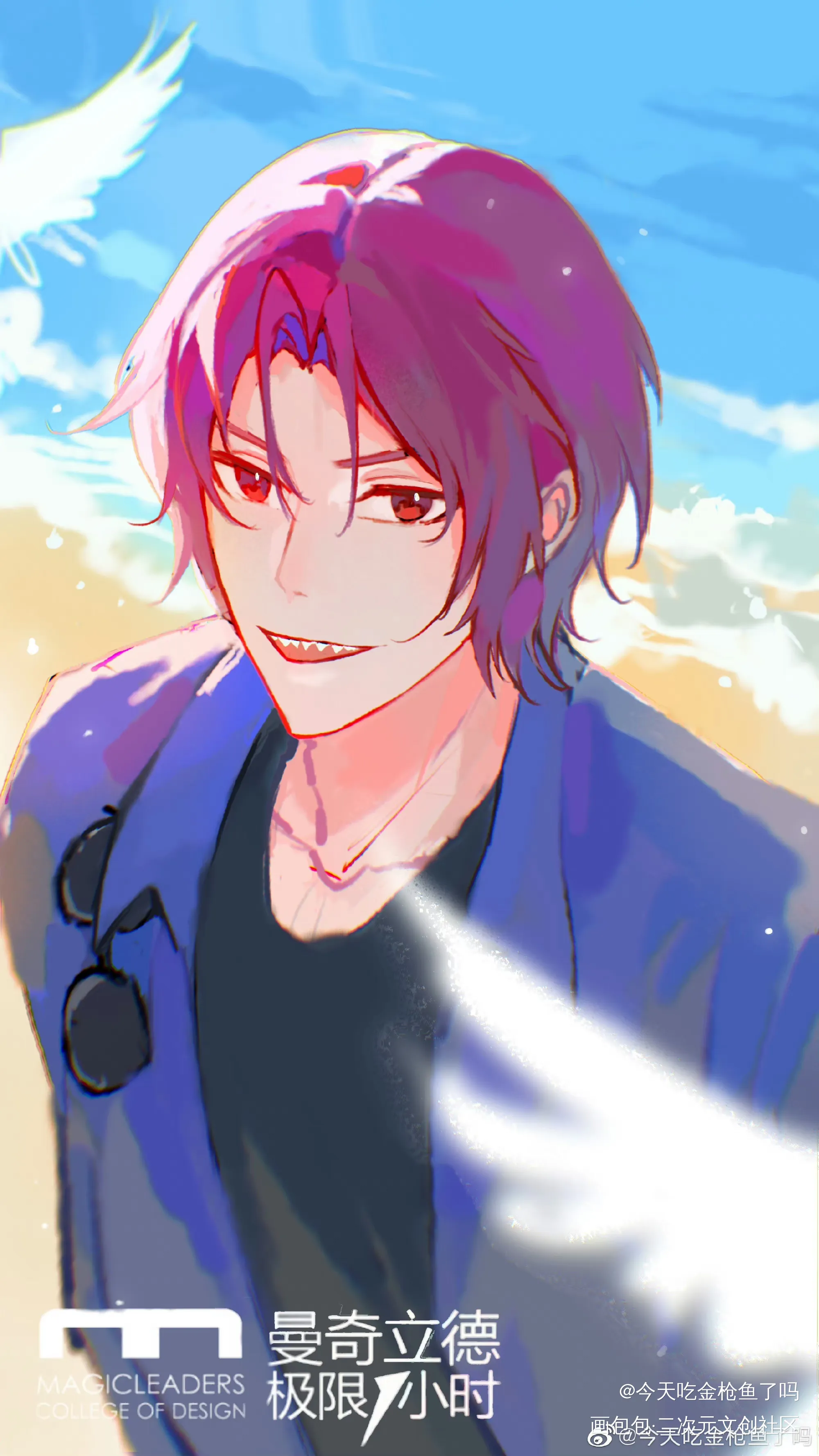 松冈凛_free男子游泳部松冈凛绘画作品