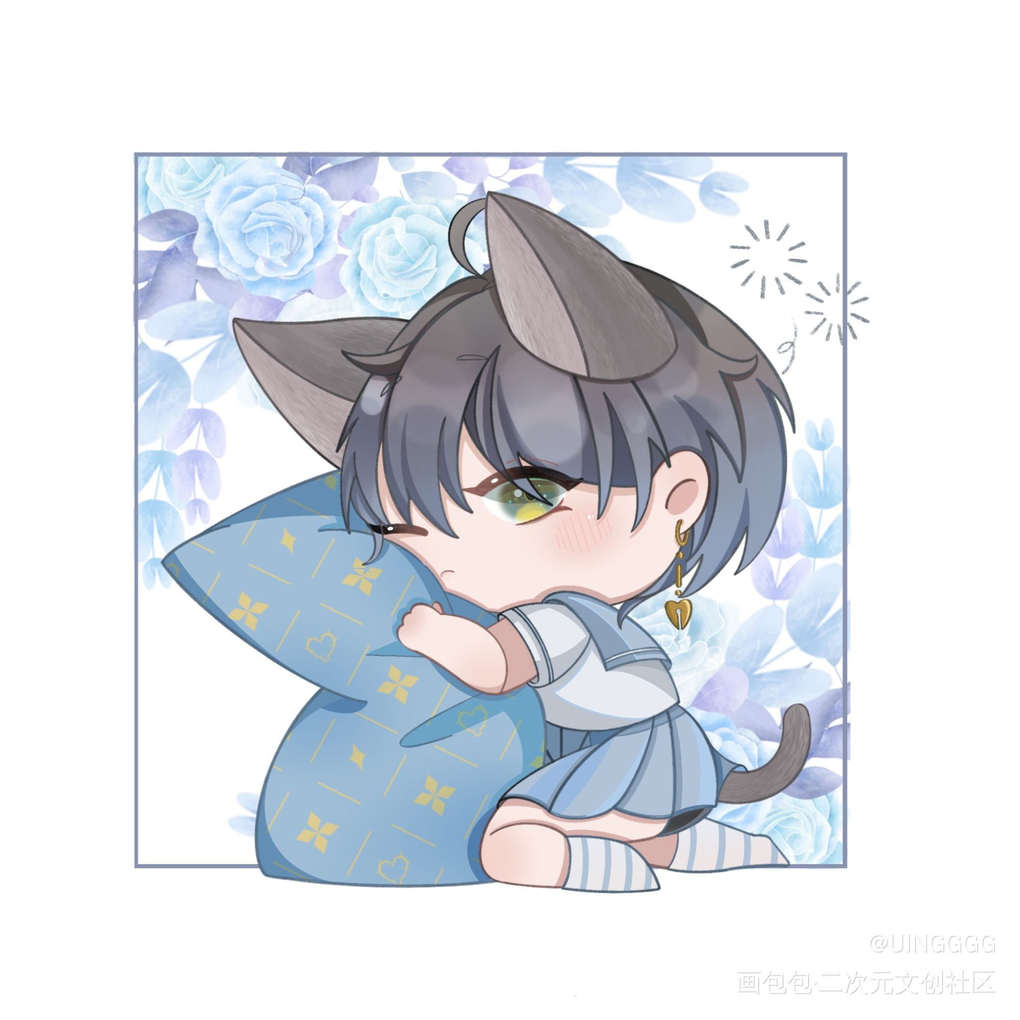 全员小动物_luxiem绘画作品