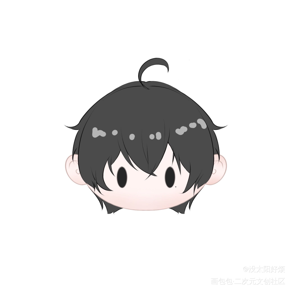 谢俞牌豆豆眼大头_伪装学渣谢俞绘画作品