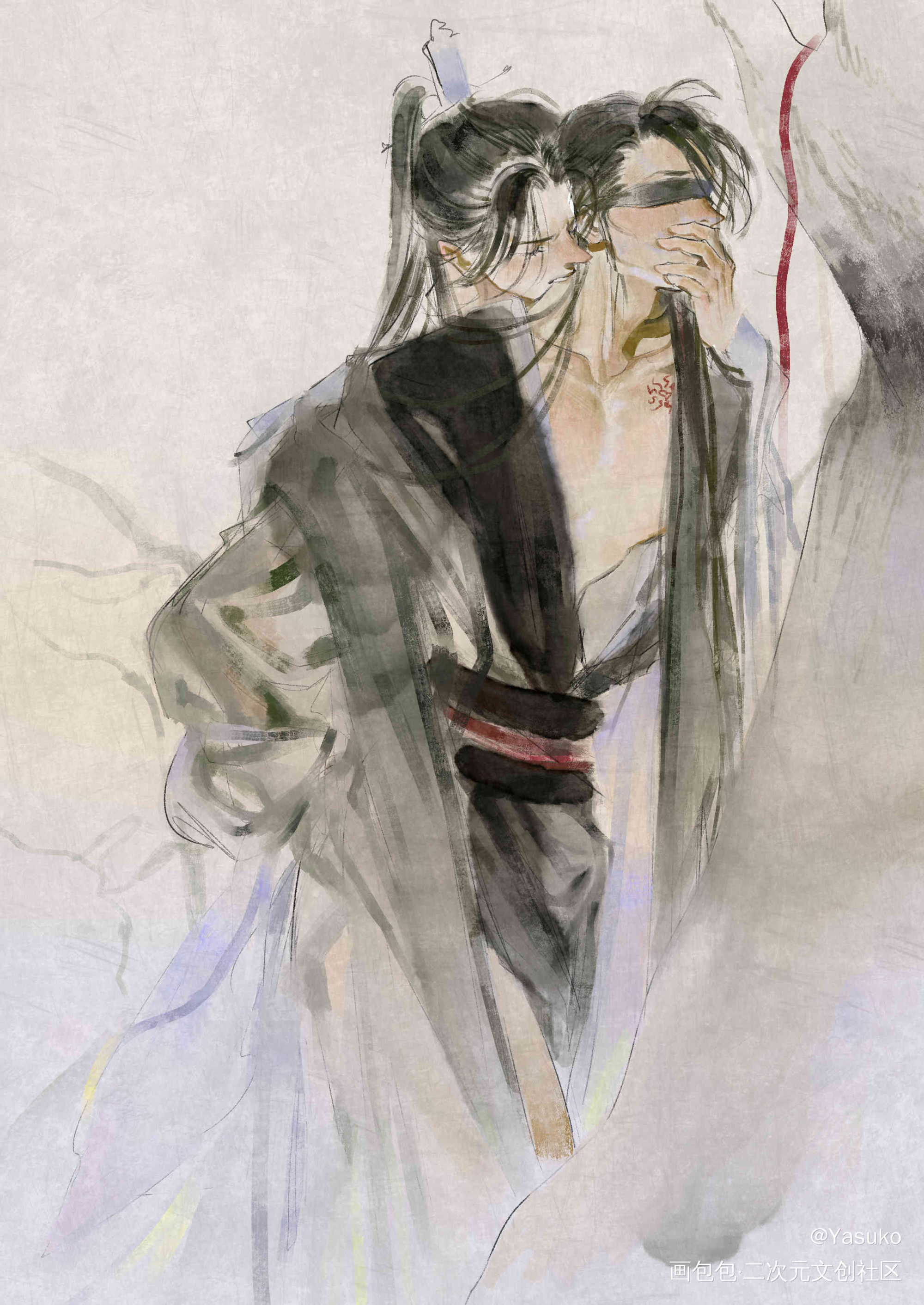 不正经版百凤山🔞_魔道祖师绘画作品