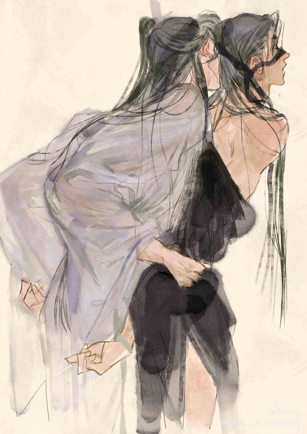 不正经版百凤山🔞_魔道祖师绘画作品