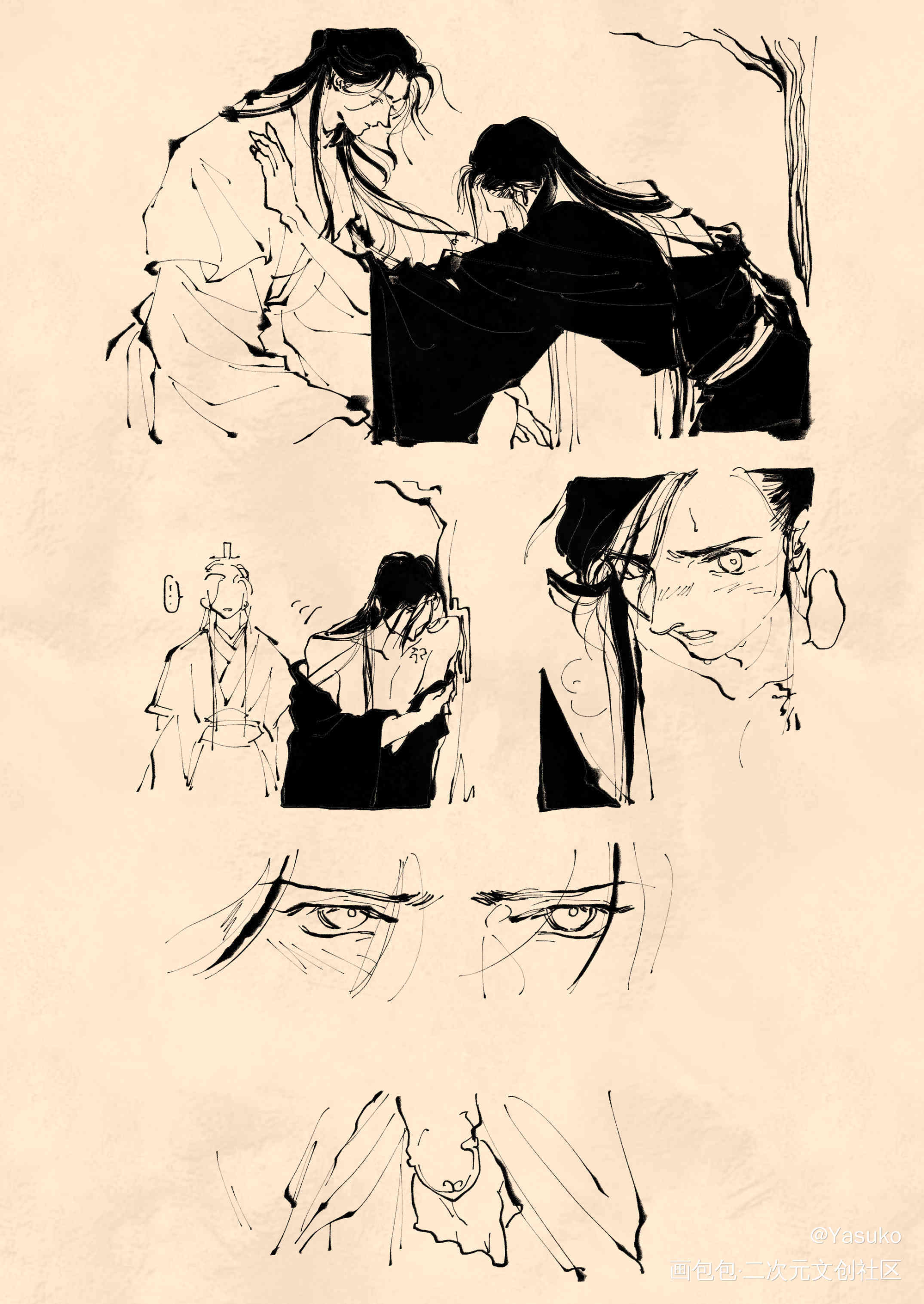 不正经版百凤山🔞_魔道祖师绘画作品
