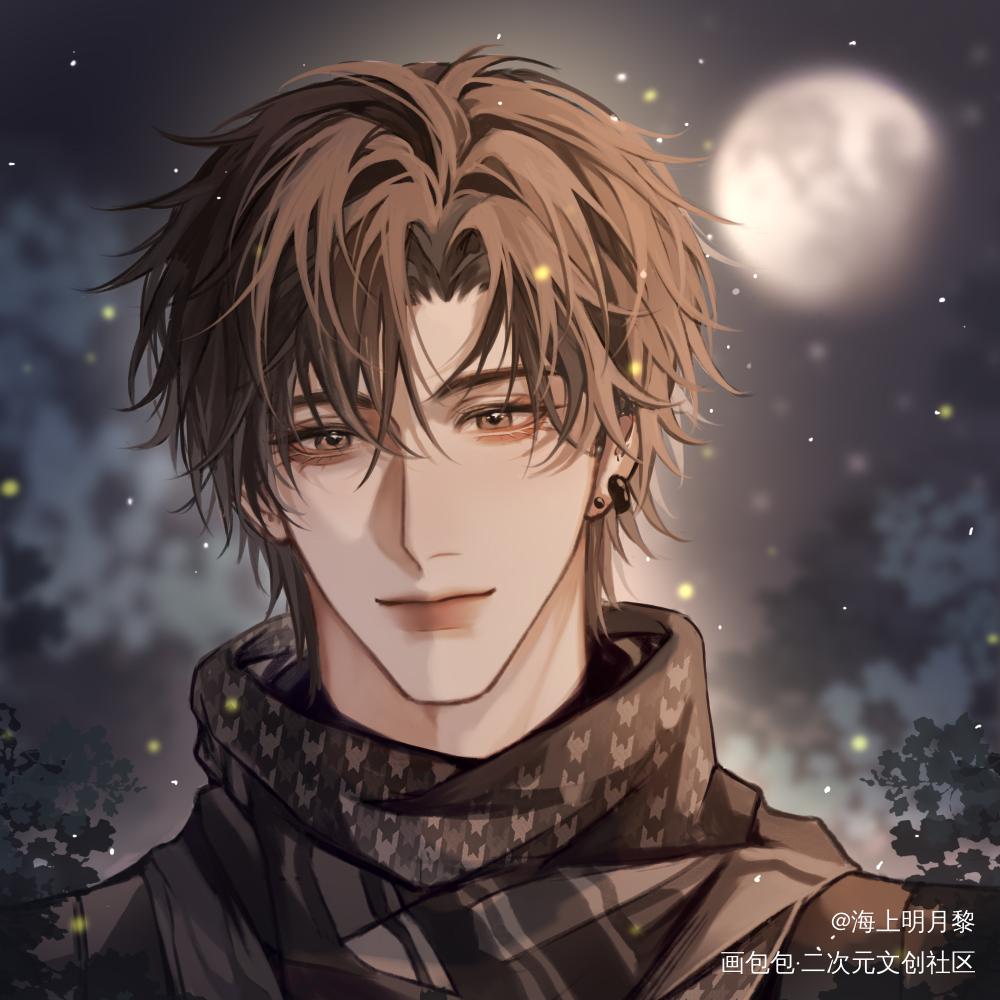 黎朔大美人_谁把谁当真188男团黎朔绘画作品