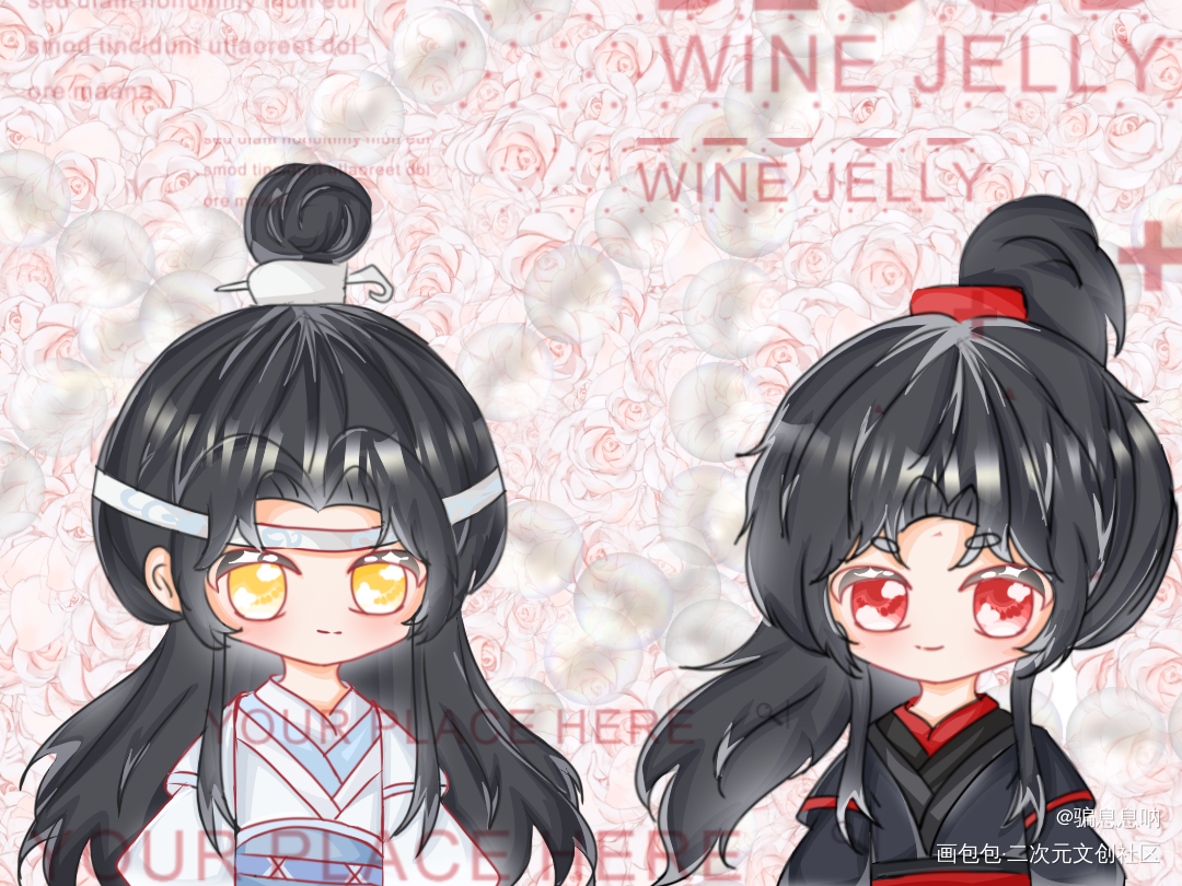 稿件减一_魔道祖师忘羡我要上首推绘画作品
