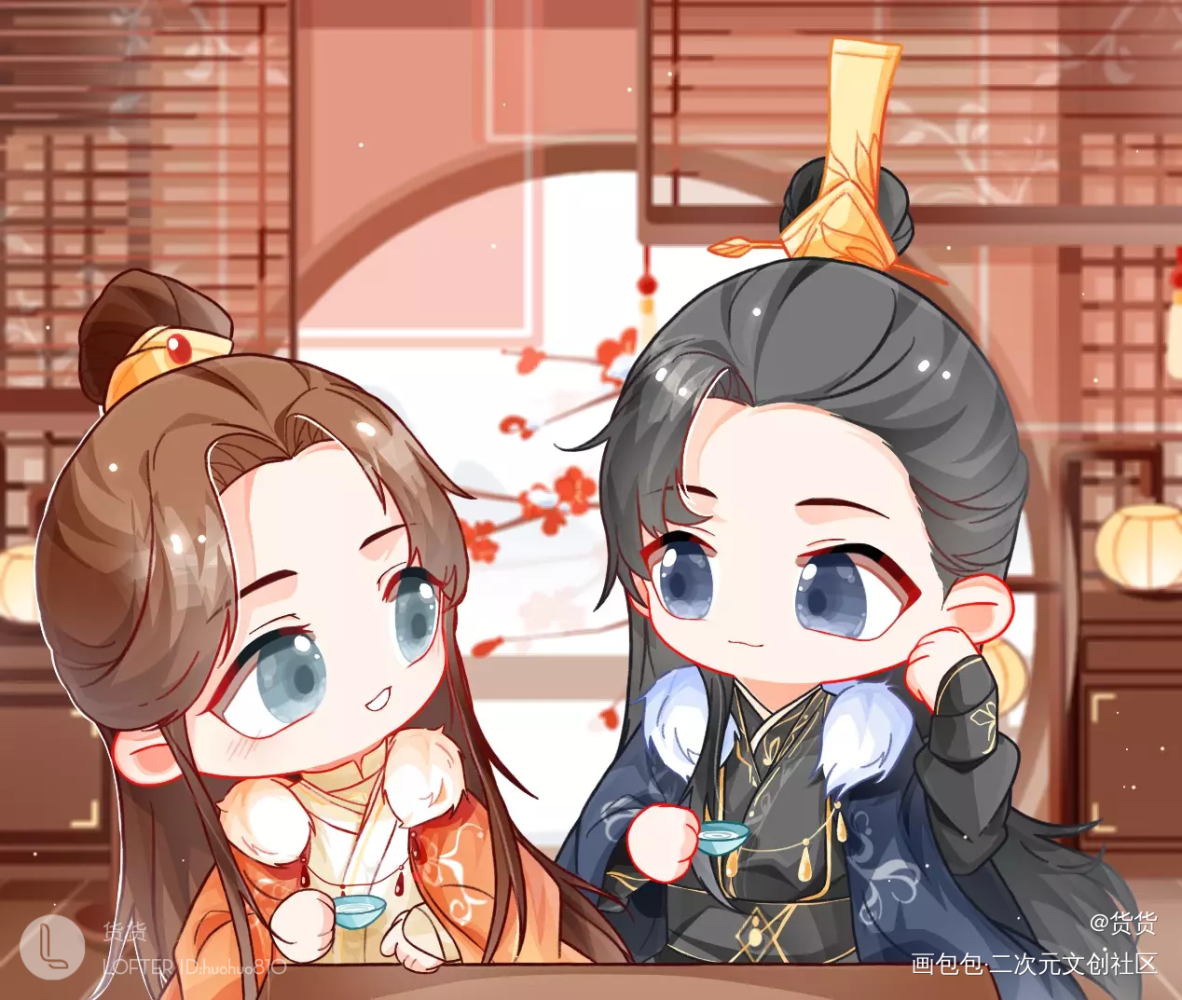 _天潢贵胄漫漫何其多绘画作品