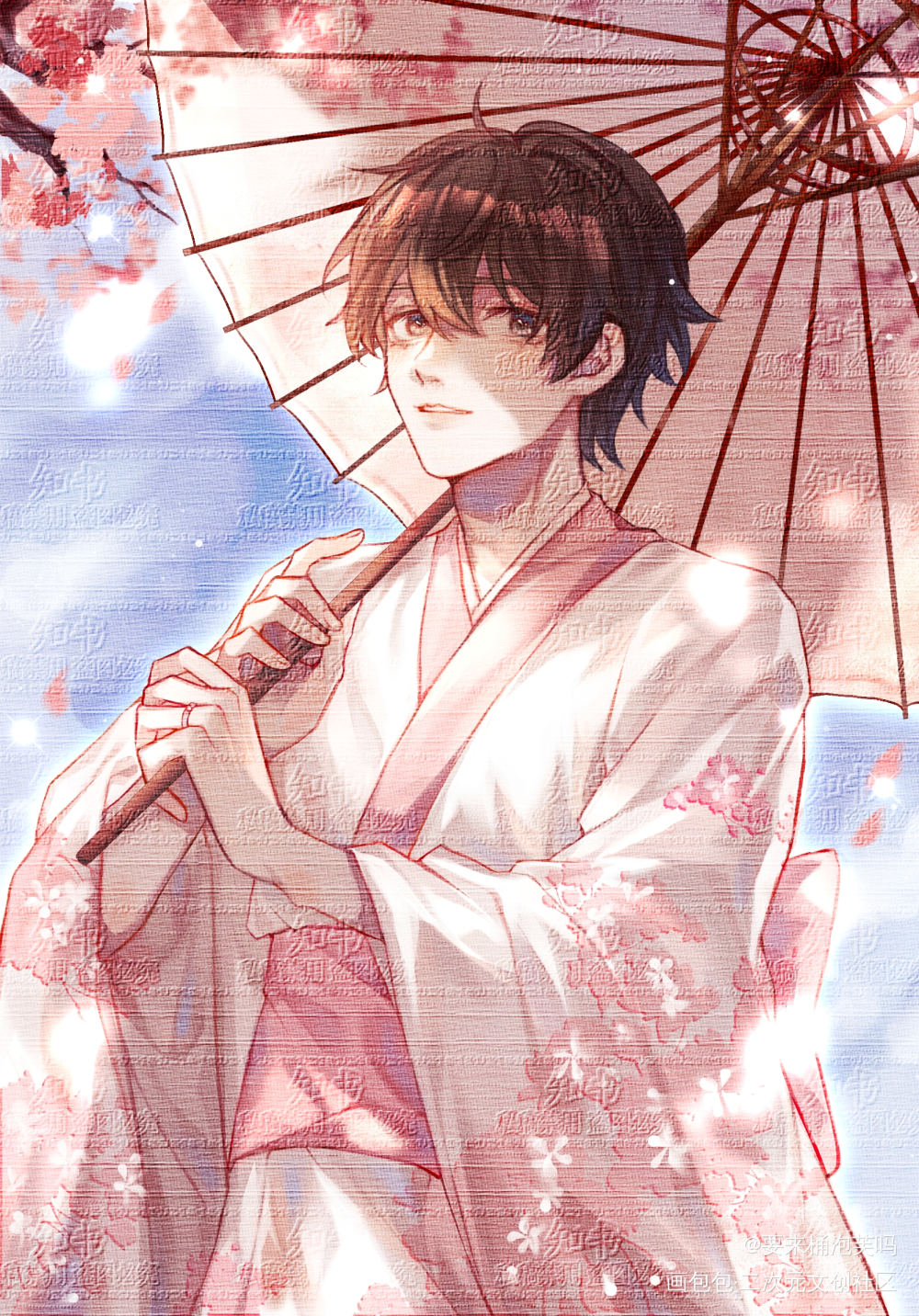 两相欢·李程秀。_娘娘腔188男团群秀李程秀绘画作品
