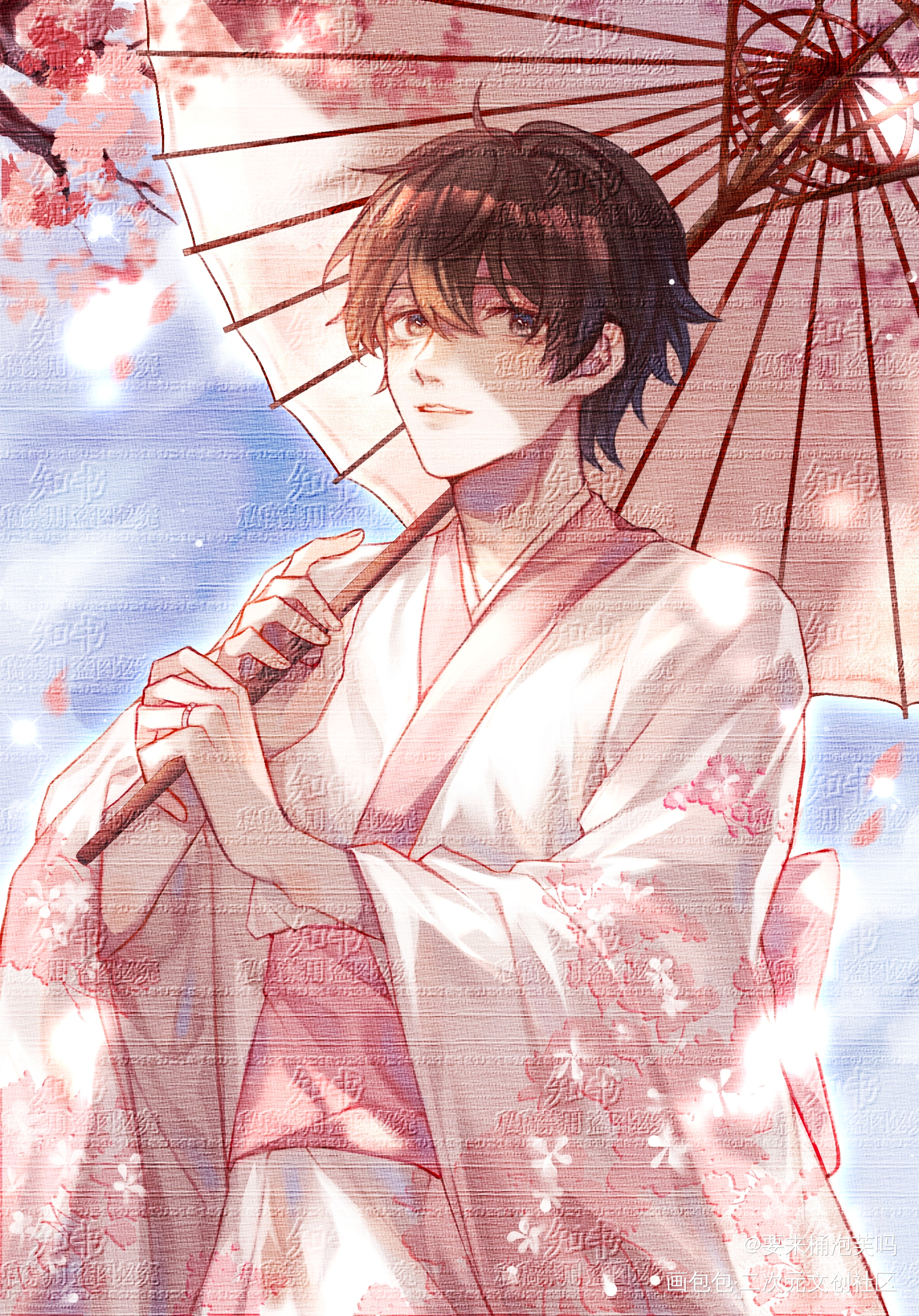 两相欢·李程秀。_娘娘腔188男团群秀李程秀绘画作品