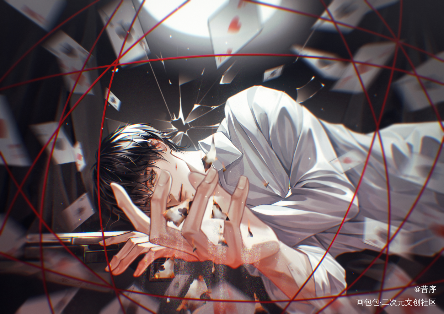 停停_破云江停绘画作品