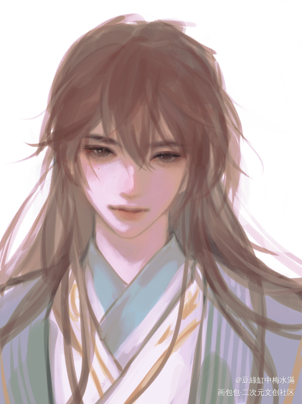 _代号鸢古风同人袁基绘画作品