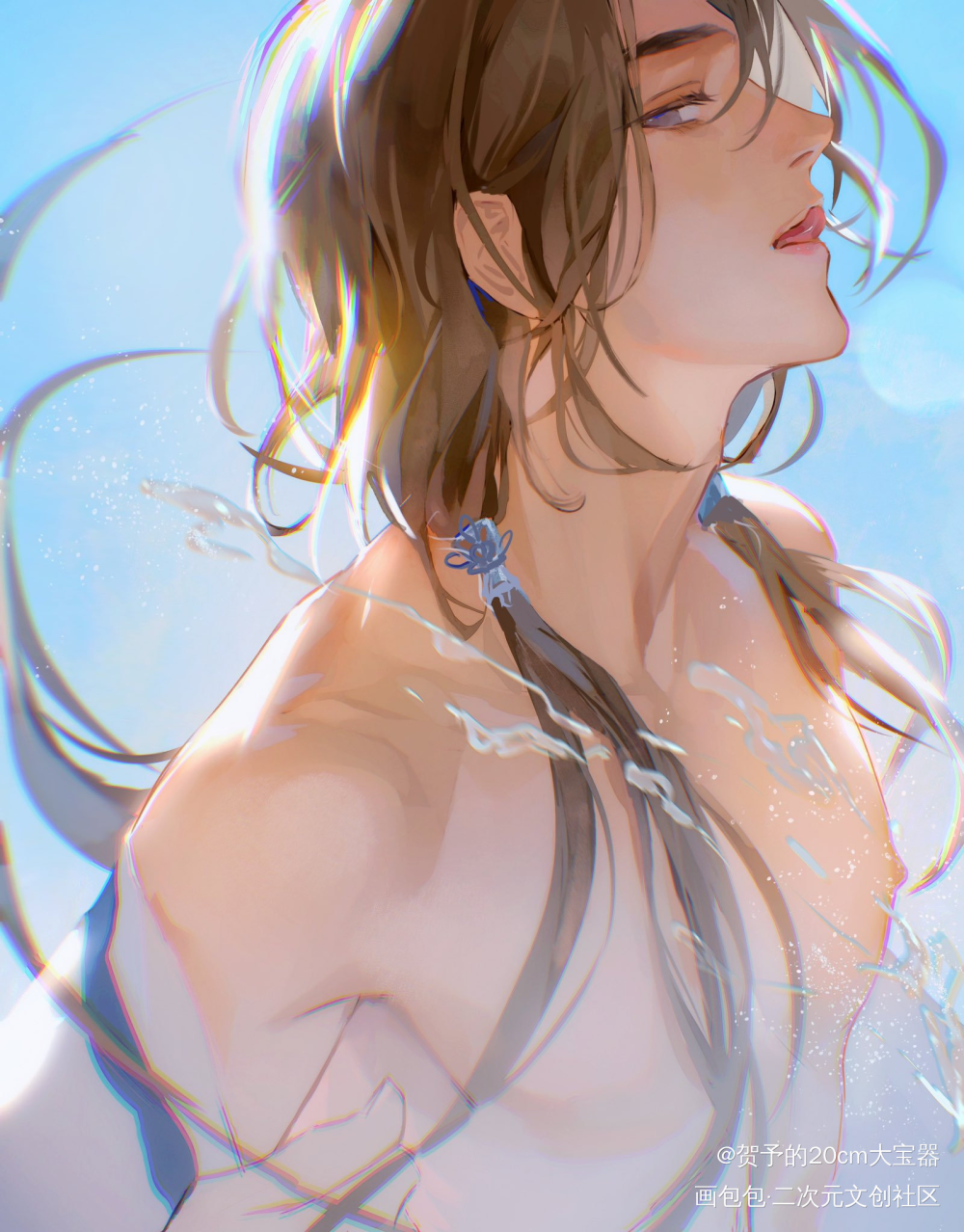带着周瑜的大奈奈来凑热闹_代号鸢绘画作品