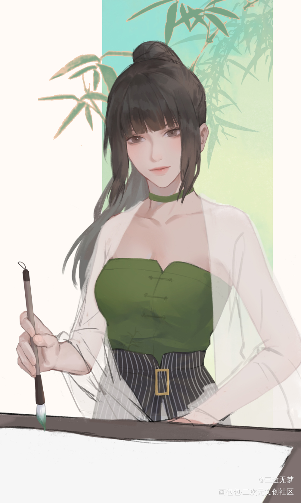 上官婉儿_王者荣耀上官婉儿同人绘画绘画作品
