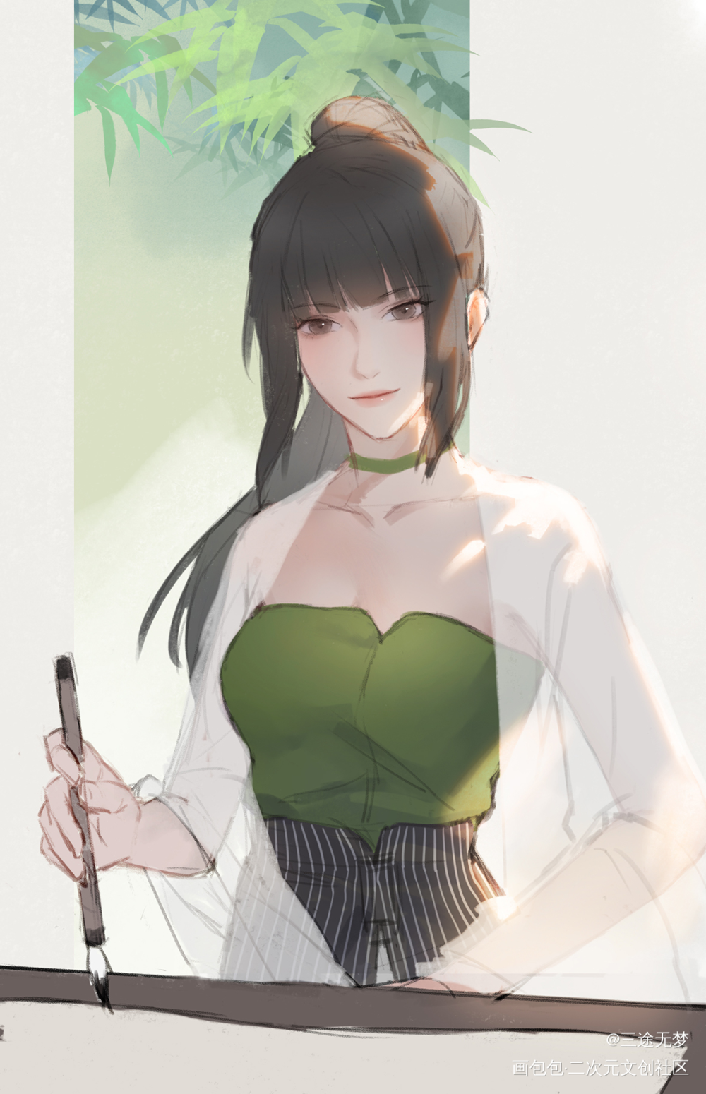 上官婉儿_王者荣耀上官婉儿同人绘画绘画作品
