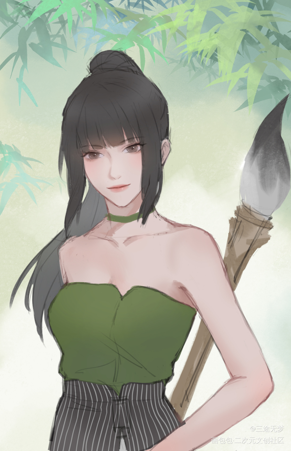 上官婉儿_王者荣耀上官婉儿同人绘画绘画作品