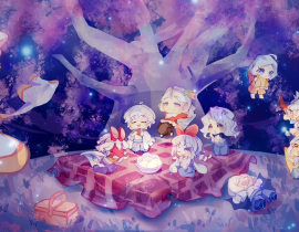 光遇花憩节_绘画作品