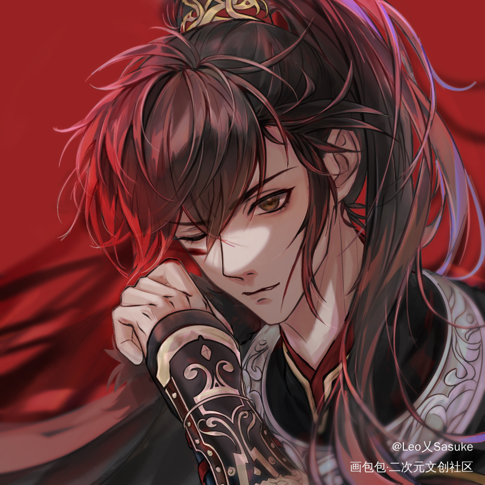 HB_恋与制作人周棋洛绘画作品