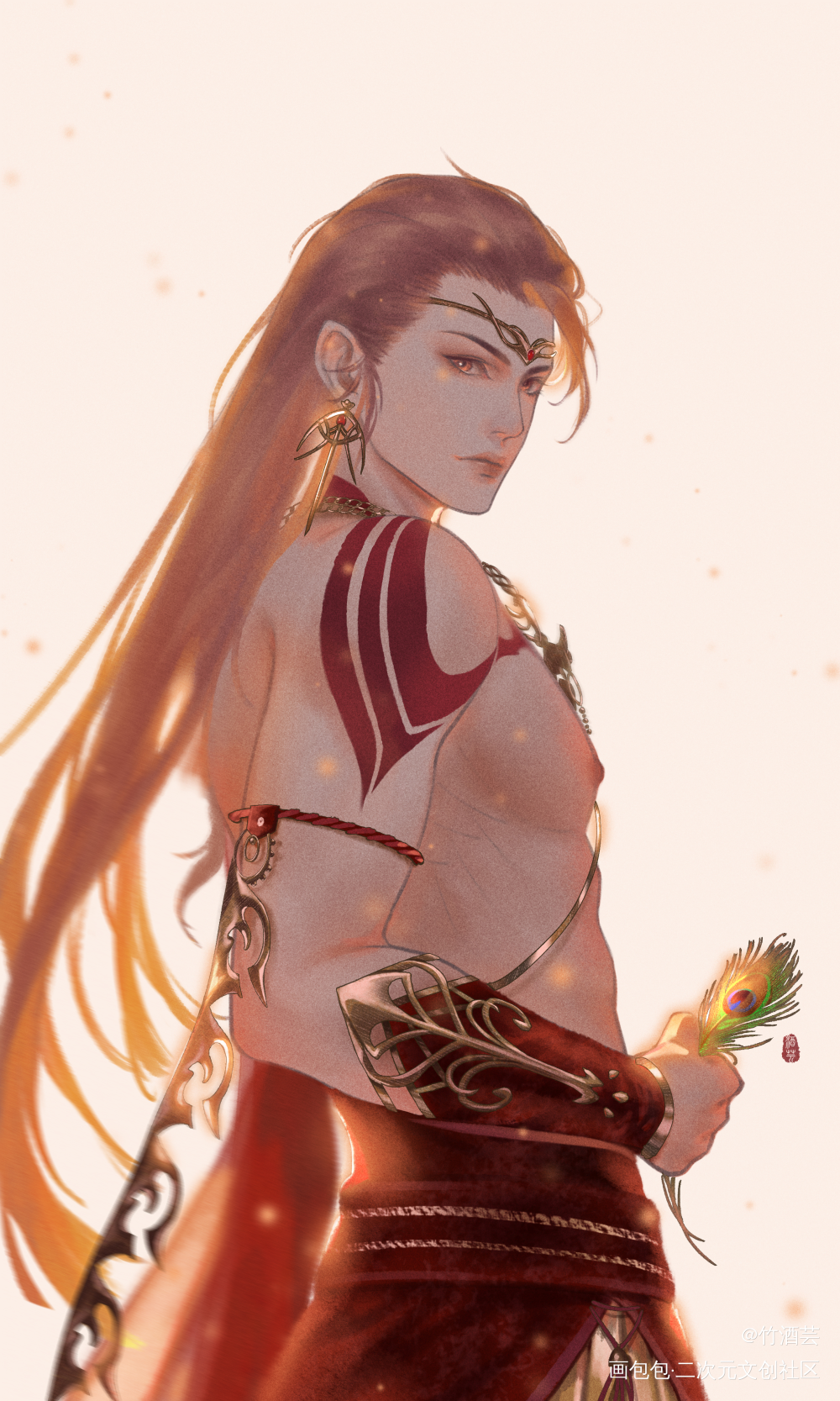 望子归_天宝伏妖录绘画作品