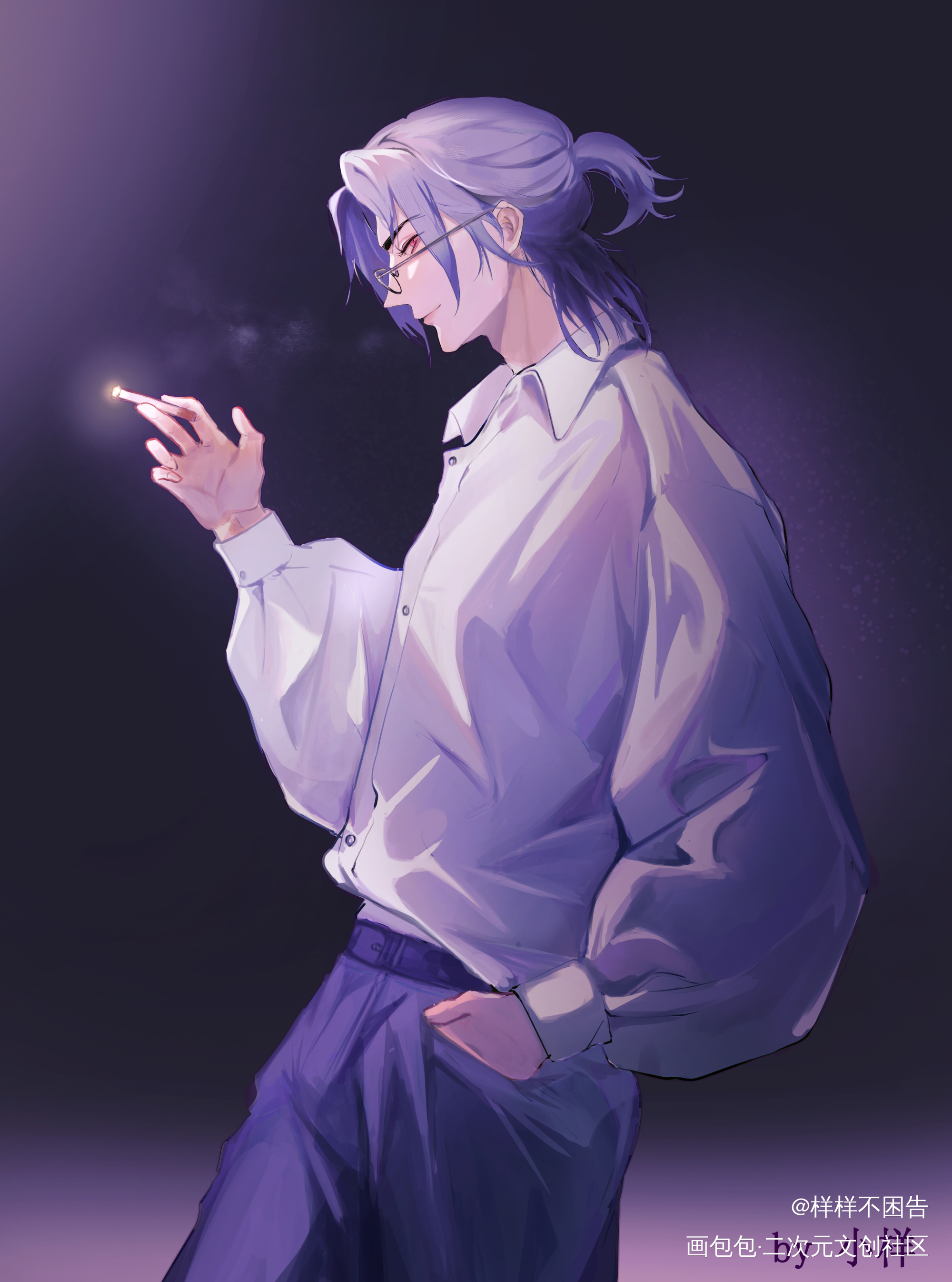 自在如风费嘟嘟_默读摸鱼priest绘画作品