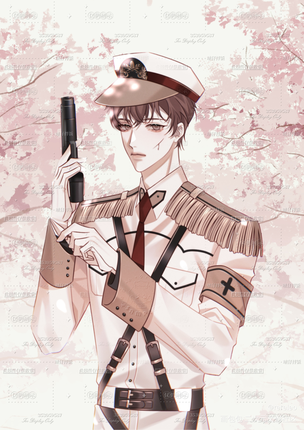 群秀｜一触即发_娘娘腔188男团群秀李程秀邵群绘画作品