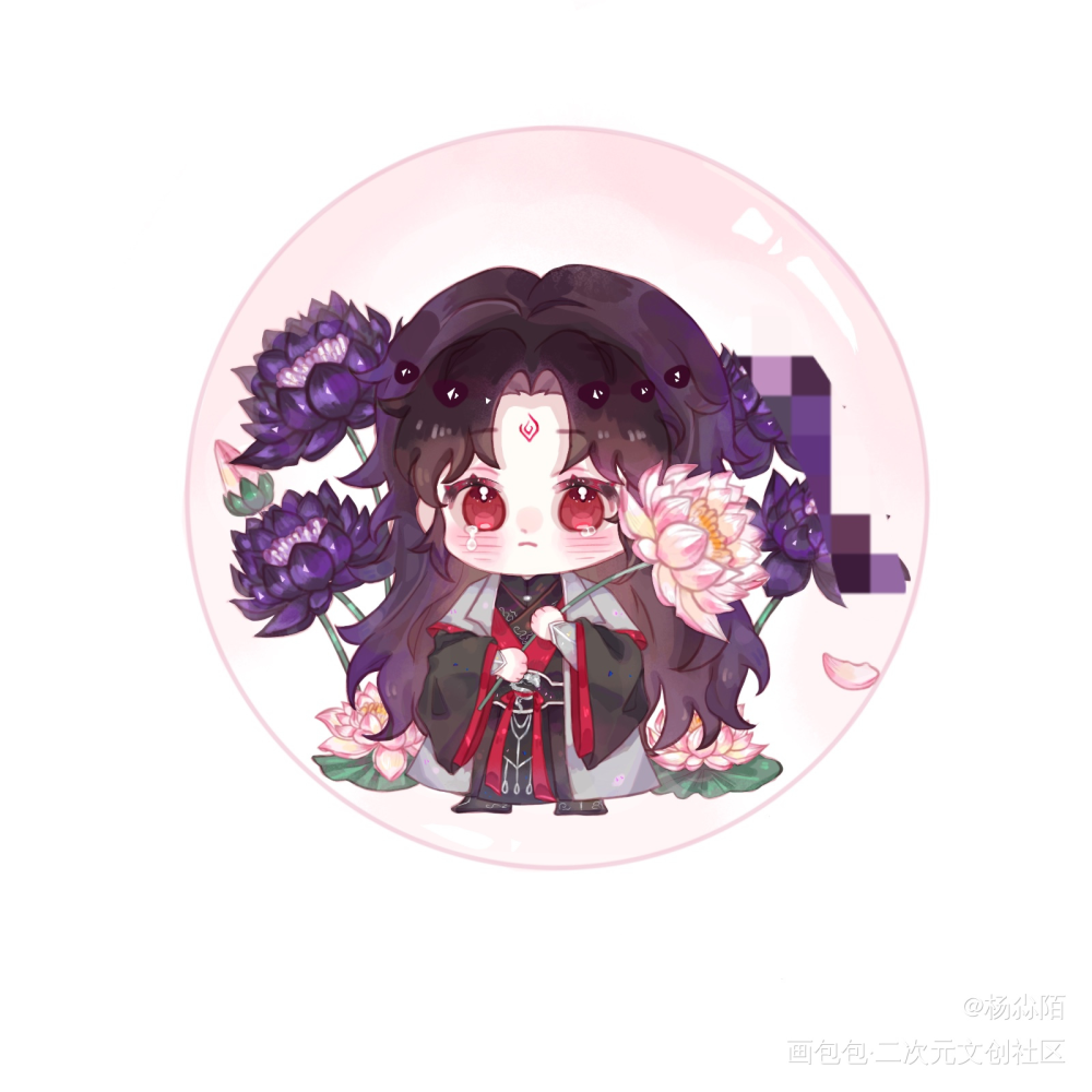 冰妹_人渣反派自救系统冰秋绘画作品