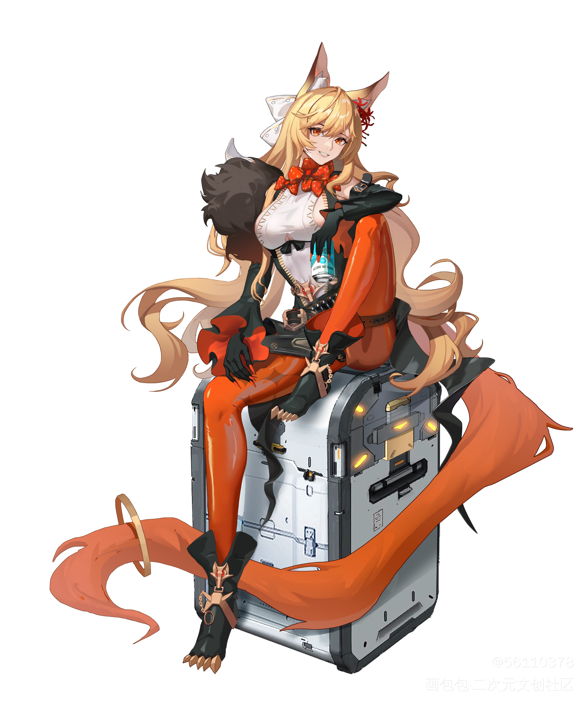 重新画了一次，希望大家喜欢_创作者公告板绘涂立绘原画角色立绘插画插图原创绘画作品