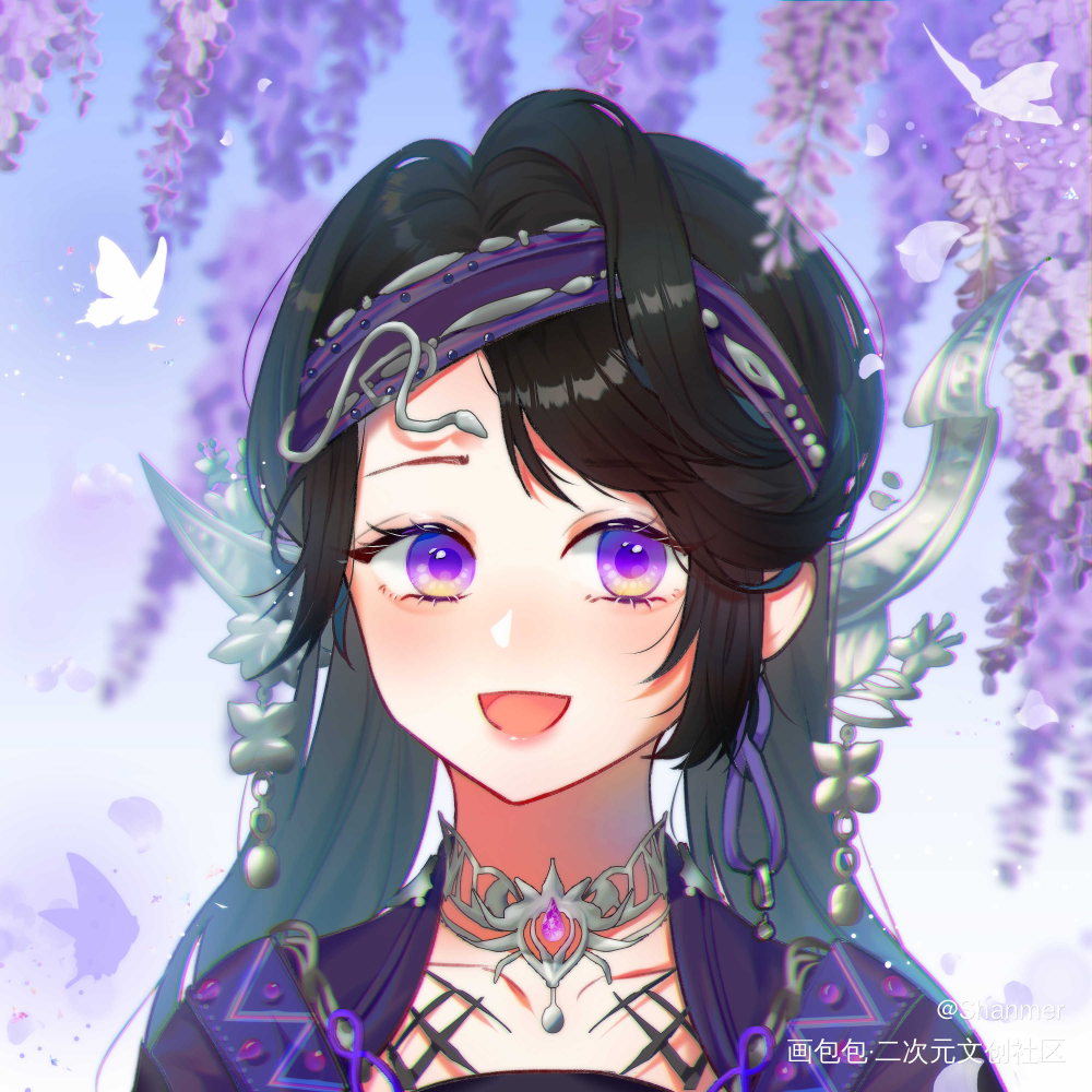 濯心毒萝_剑网3绘画作品