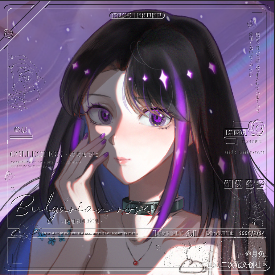 头像约稿/客单展示_画手约稿少女大头约稿画师约稿头像约稿约稿oc绘画作品