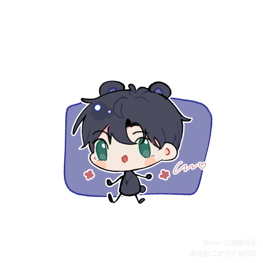 _光与夜之恋齐司礼萧逸绘画作品