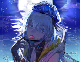 舟水月_绘画作品
