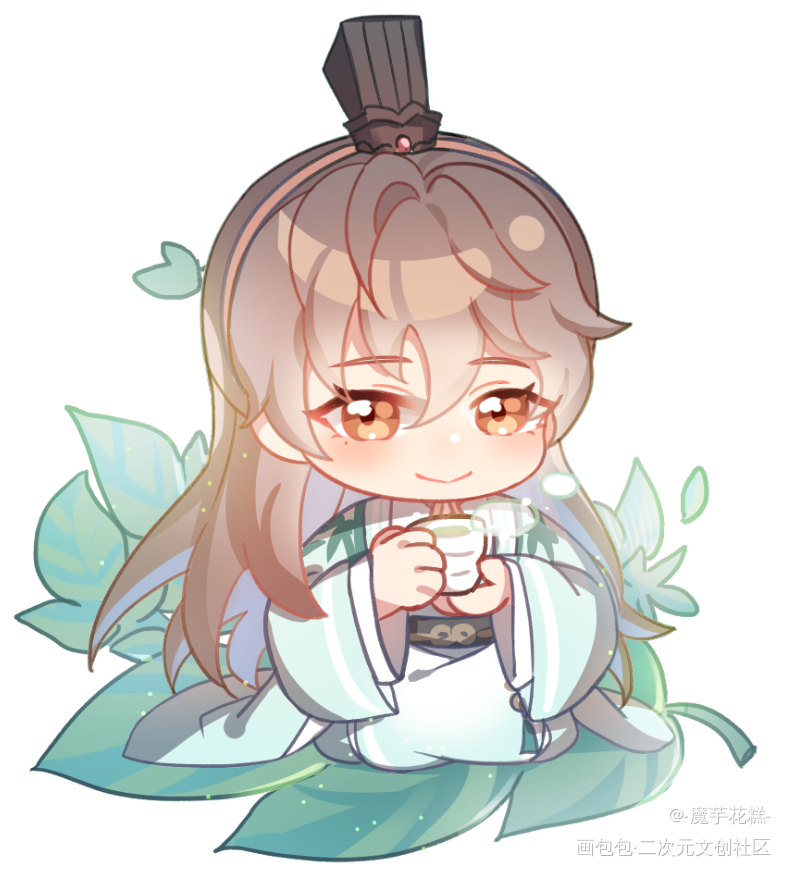 _代号鸢Q版同人代号鸢袁基绘画作品