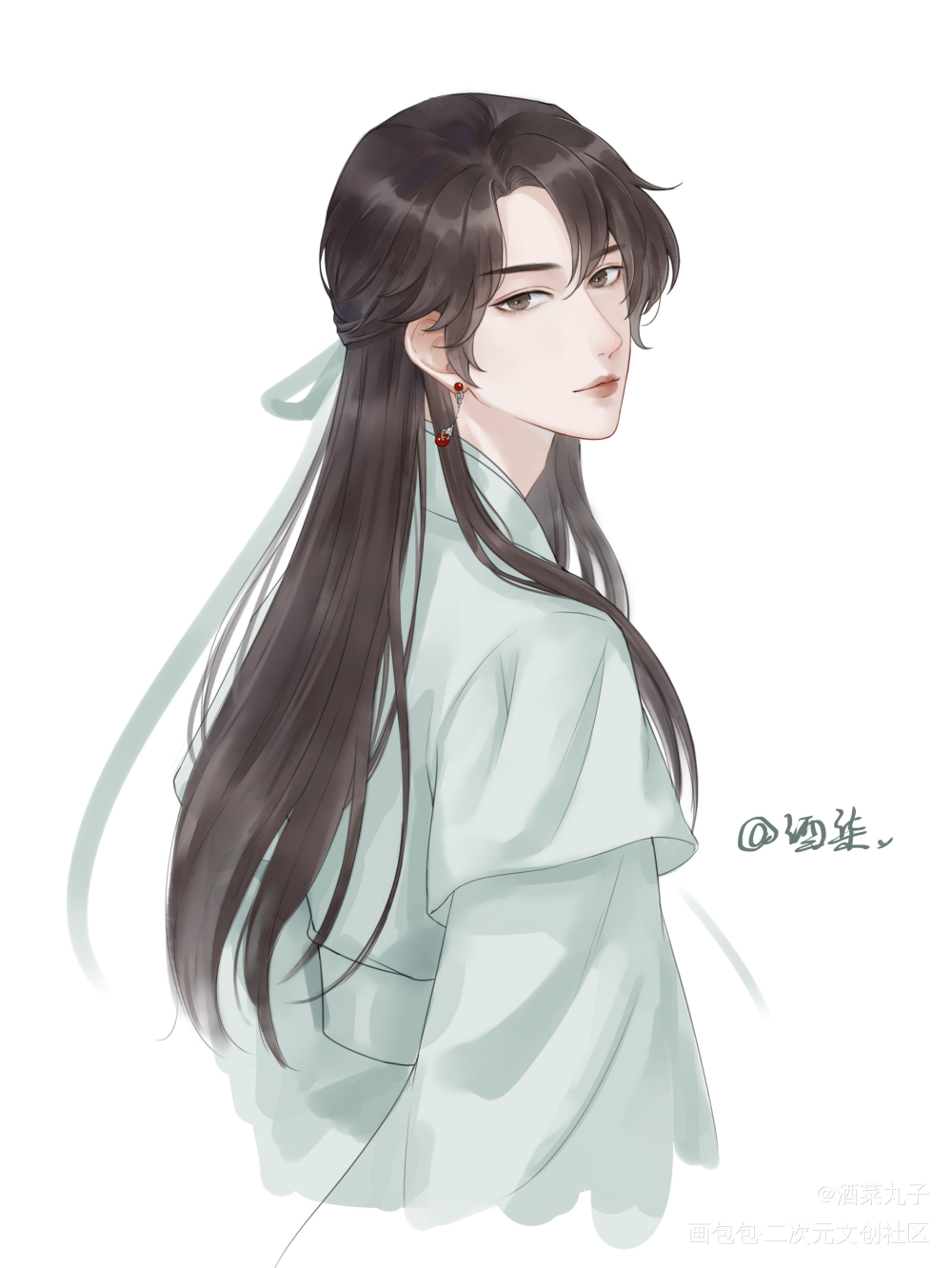 舟_将进酒绘画作品