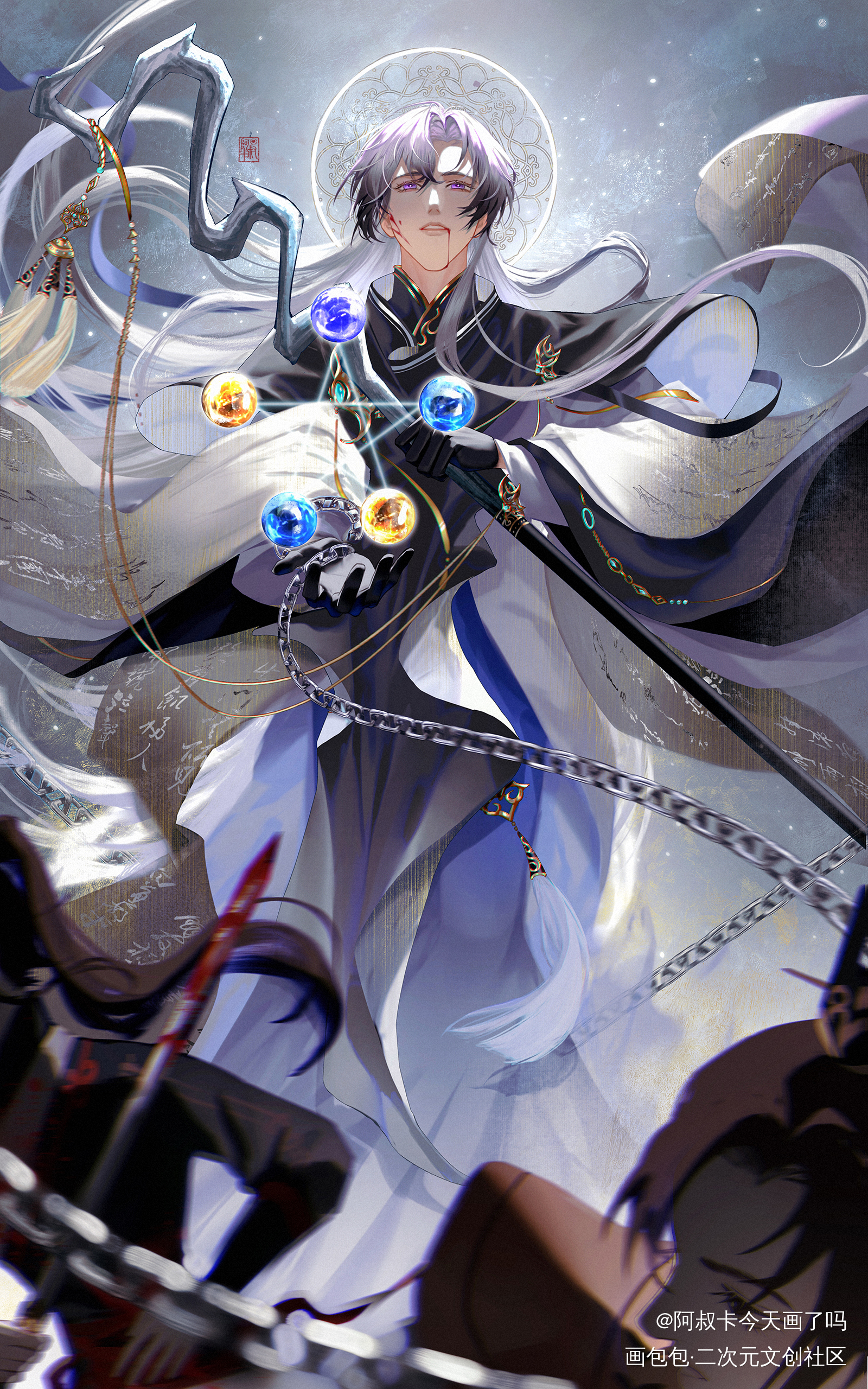 我会保住所有人的_代号鸢古风王粲代号鸢王粲绘画作品