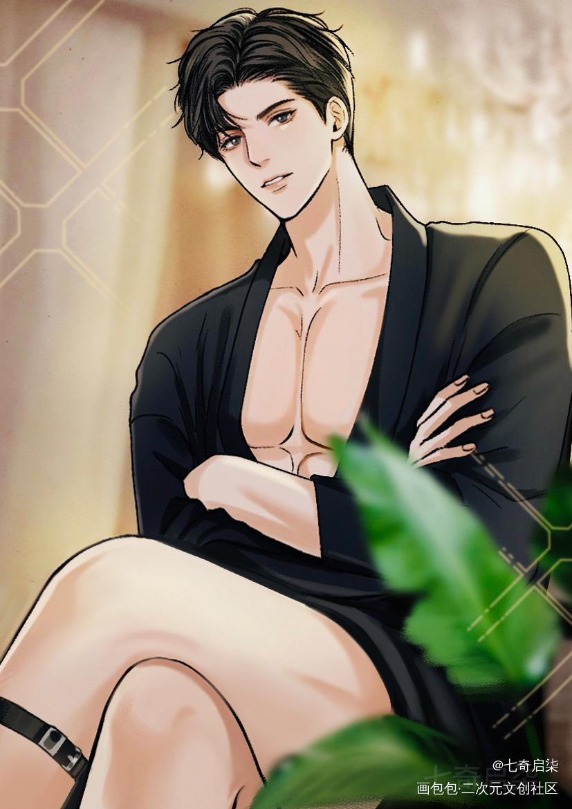 女王大人_188男团李简简隋英绘画作品