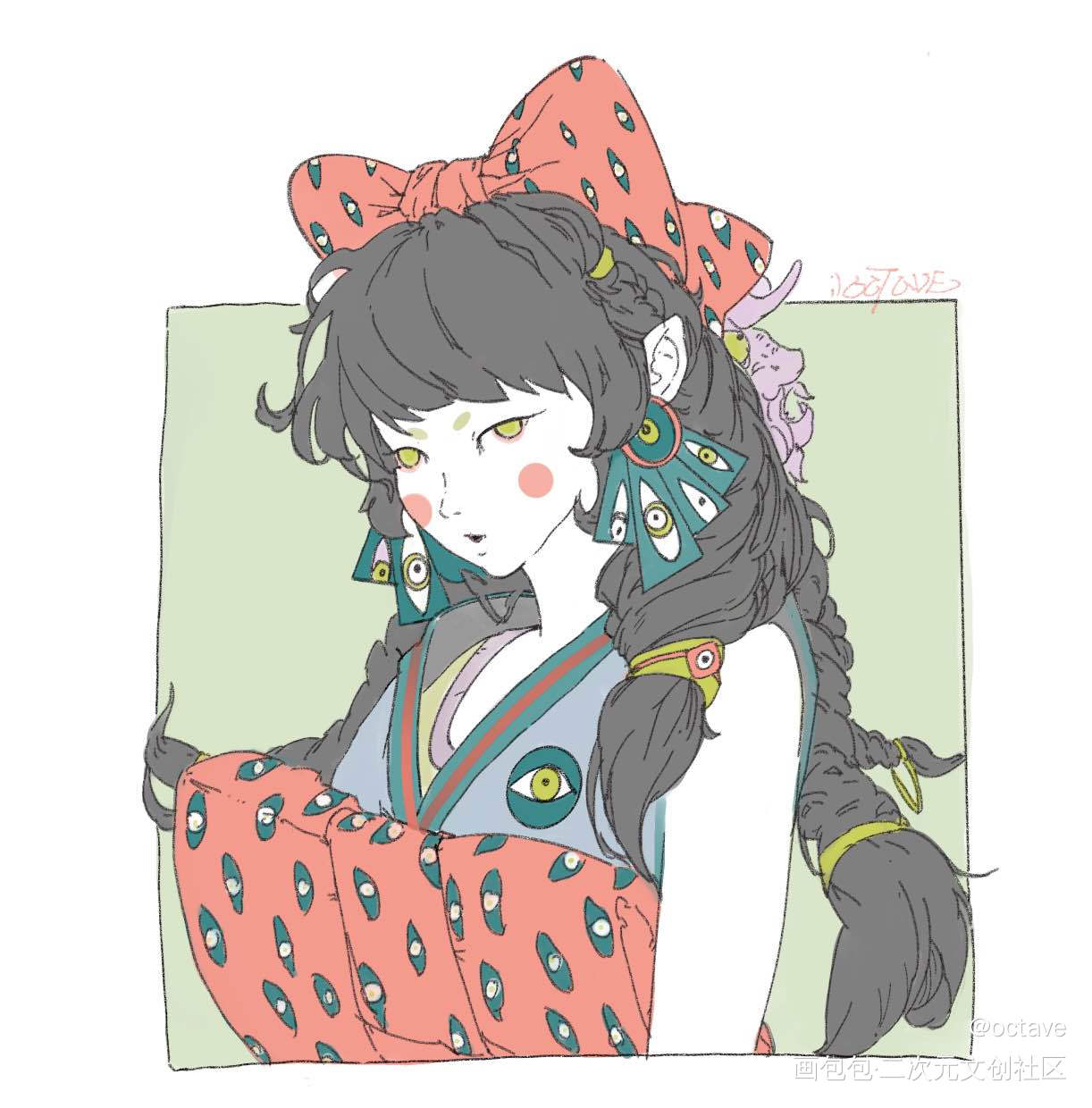 来交朋友吧_摸鱼页ipad画画绘画作品