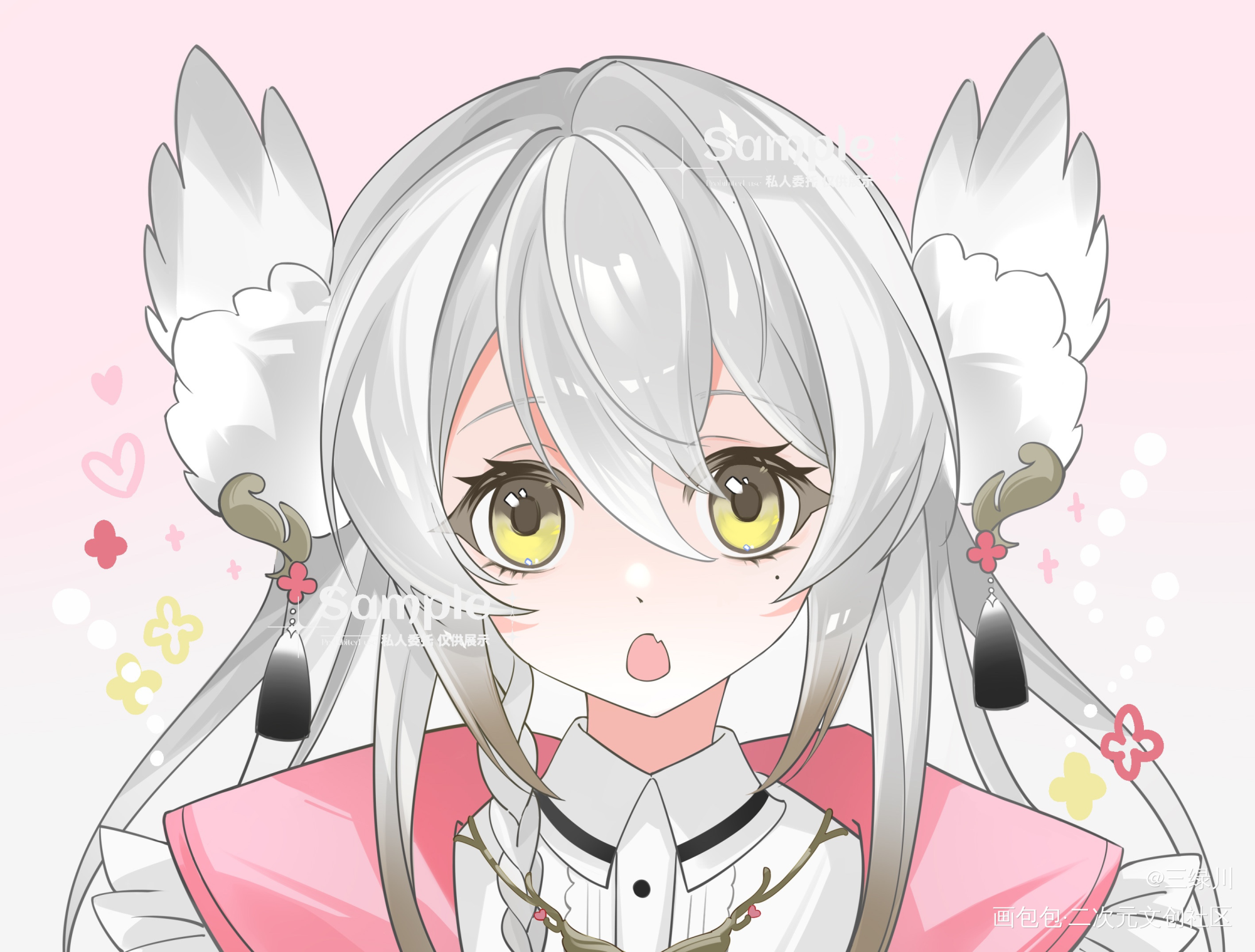 付费委托_付费委托头像约稿约稿绘画绘画作品