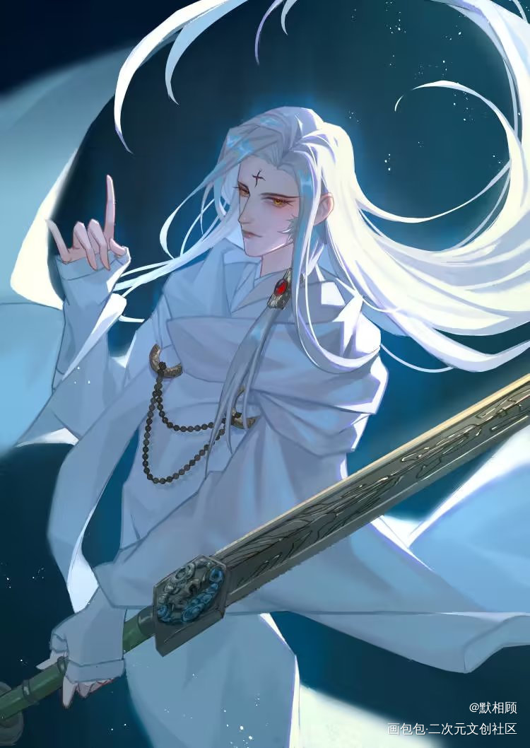 _金光布袋戏俏如来绘画作品