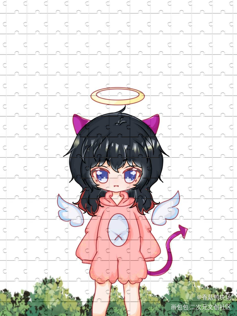 是我的oc如意嘿嘿_我要上首推约稿oc绘画作品