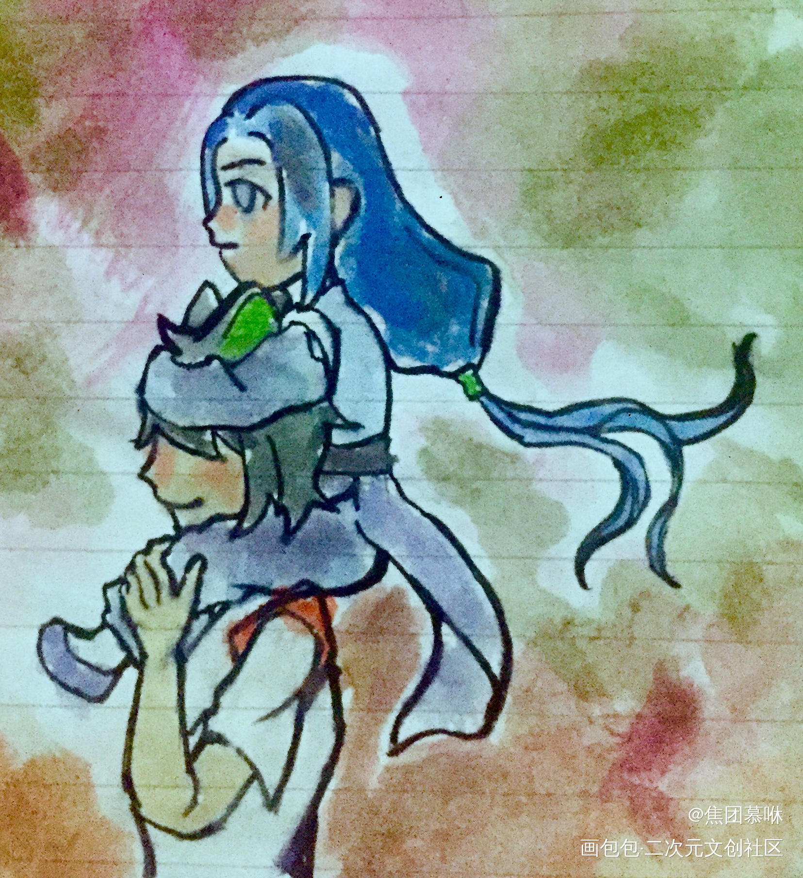 年龄逆转_罗小黑战记黑限无限罗小黑绘画作品